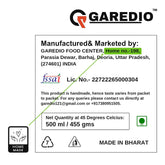 Pure A2 Buffalo Ghee By Garedio | Traditional Vedic Bilona Method Desi Cultured Ghee Good For Dishes | (500ml) 16.9 Ounce | Jar Pack